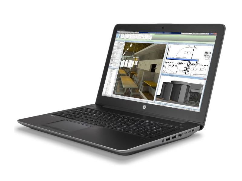 HP ZBOOK 17 G4 i7 HQ-hdd 256 ssd – 16 ddr4- NVIDIA M620